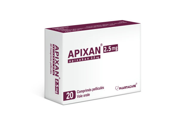 Apixan 2.5 mg B/20