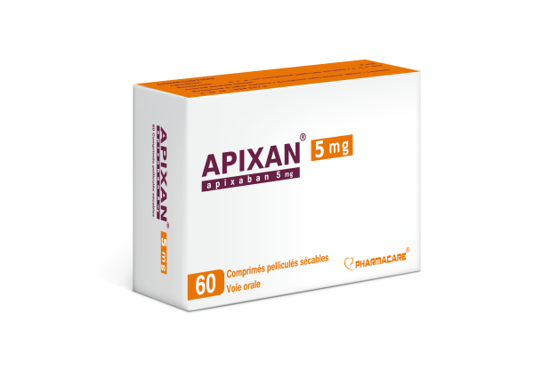 Apixan 5 mg B/60