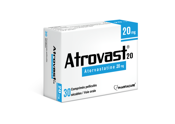 Atrovast 20 mg B/30