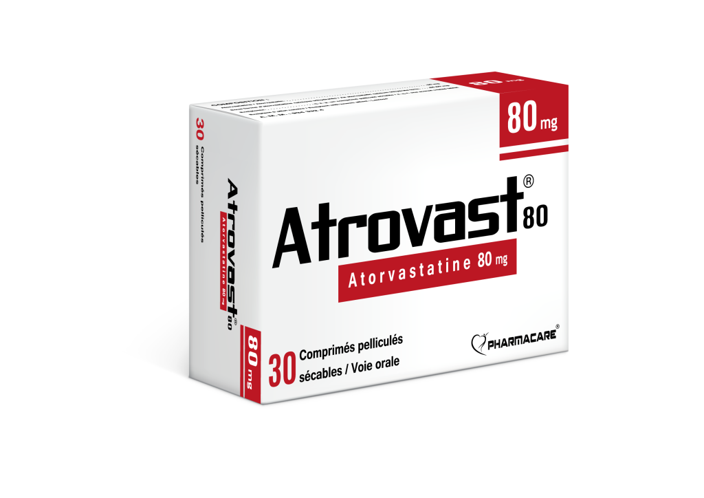 Atrovast 80 mg B/30 - Laboratoires pharmacare