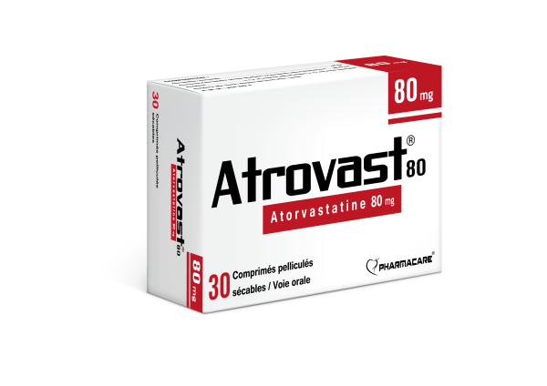 Atrovast 80 mg B/30