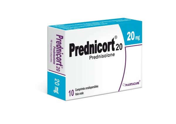 Prednicort 20 mg B/10