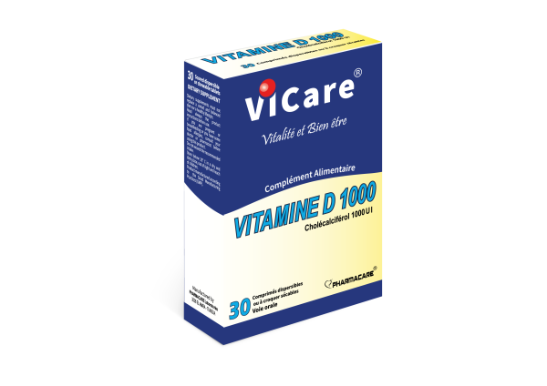 Vicare vitamine D3 1000 UI