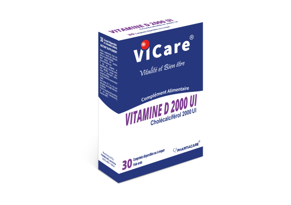 Vicare Vitamine D3 2000 UI