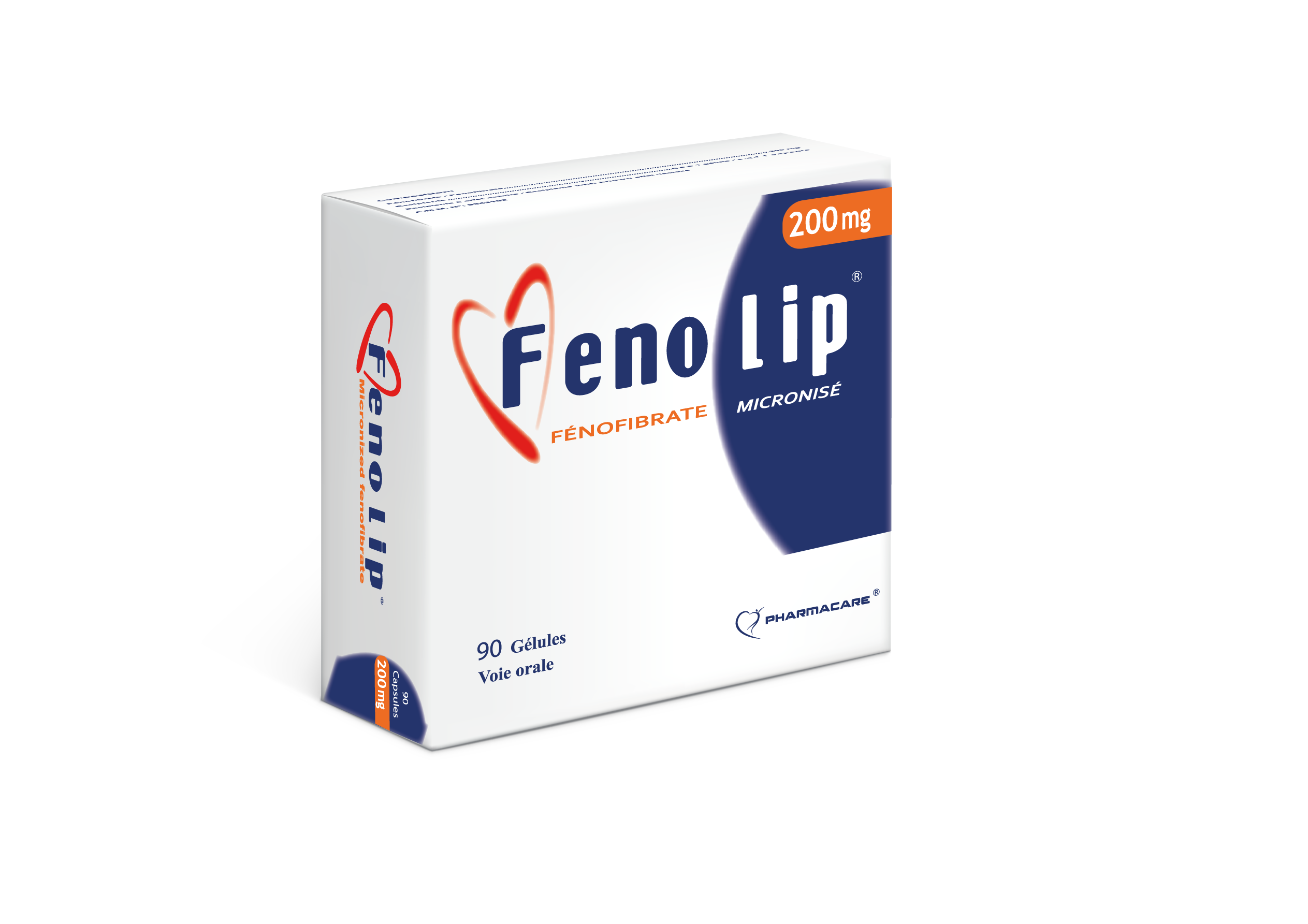 Fenolip 200 mg B/90